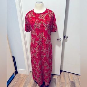 Red Maxi dress